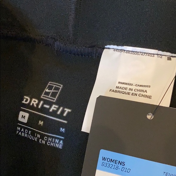 Nike Black pleated tennis skirt BNWT - Picture 11 of 16